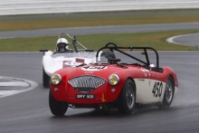 Silverstone Classic 2019
450 MORTIMER Paul, GB, MORTIMER Jonathan, GB, Austin-Healey 100M
At the Home of British Motorsport. 26-28 July 2019
Free for editorial use only 
Photo credit – JEP