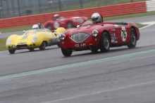 Silverstone Classic 2019
76 HARRIS Oliver, GB, KNIGHT Richard, GB, Austin-Healey 100-4
At the Home of British Motorsport. 26-28 July 2019
Free for editorial use only 
Photo credit – JEP