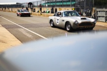Silverstone Classic 2019
22 MILLER George, GB, GOBLE Les, GB, Aston Martin DB4 Coupe
At the Home of British Motorsport. 26-28 July 2019
Free for editorial use only
Photo credit – JEP
