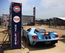 Silverstone Classic 2019
Ford GT at Gulf Fuel Station
At the Home of British Motorsport. 26-28 July 2019
Free for editorial use only
Photo credit – JEP