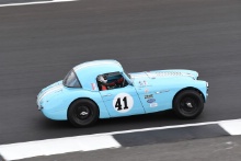 Silverstone Classic 2019
41 HUNT Theo, GB, Austin-Healey 3000
At the Home of British Motorsport. 26-28 July 2019
Free for editorial use only 
Photo credit – JEP