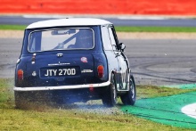 Silverstone Classic 2019
66 MCFADDEN Niall, IE, Austin Mini Cooper S
At the Home of British Motorsport. 26-28 July 2019
Free for editorial use only 
Photo credit – JEP