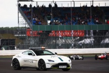 Silverstone Classic 2019Aston Martin Saftey CarAt the Home of British Motorsport. 26-28 July 2019Free for editorial use only Photo credit – JEP