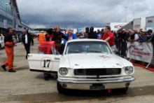 Silverstone Classic 2019
17 BARTRUM David, GB, CAINE Michael, GB, Ford Mustang
At the Home of British Motorsport. 26-28 July 2019
Free for editorial use only 
Photo credit – JEP