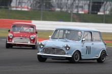 Silverstone Classic 2019
711 LEWIS Dan, GB, Austin Mini Cooper S
At the Home of British Motorsport. 26-28 July 2019
Free for editorial use only 
Photo credit – JEP