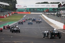 Silverstone Classic 2019Bentley Centenary Trophy for Pre-War Sports CarsAt the Home of British Motorsport. 26-28 July 2019Free for editorial use only Photo credit – JEP