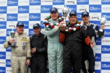 Silverstone Classic 2019PodiumAt the Home of British Motorsport. 26-28 July 2019Free for editorial use onlyPhoto credit – JEP