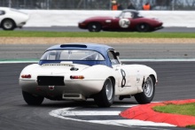 Silverstone Classic 20198 KENT Richard, GB, OSBORNE Joe, GB, Jaguar E-TypeAt the Home of British Motorsport. 26-28 July 2019Free for editorial use only Photo credit – JEP
