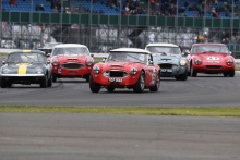 Silverstone Classic 201996 NYBLAEUS Nils-Fredrik, SE, WELCH Jeremy, GB, Austin Healey 3000At the Home of British Motorsport. 26-28 July 2019Free for editorial use only Photo credit – JEP