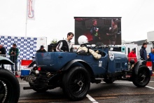 The Classic, Silverstone 2021 46 Duncan Wiltshire / Oliver Llewelyn - Bentley 3 LitreAt the Home of British Motorsport. 30th July – 1st August Free for editorial use only
