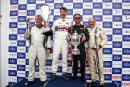 The Classic, Silverstone 2021 Podium (l-r) 20 Michael Birch / Talbot AV105 Brooklands, 11 Frederic Wakeman / Patrick Blakeney-Edwards - Frazer Nash TT Replica - Supersport, 22 Clive Morley / Bentley 3/4½  At the Home of British Motorsport. 30th July – 1st August Free for editorial use only