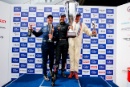 The Classic, Silverstone 2021 Race 1 Podium (l-r) 45 Jamie Constable / Tyrrell 011, 8 Michael Lyons / Ensign N180B, 7 Mike Cantillon / Williams FW07CAt the Home of British Motorsport. 30th July – 1st August Free for editorial use only