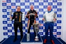 The Classic, Silverstone 2021 Podium (l-r) 3 Calum Lockie - March 717, 85 Tony SINCLAIR /  Lola T292, 88 Kevin Cooke / March 75S At the Home of British Motorsport. 30th July – 1st August Free for editorial use only