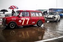 The Classic, Silverstone 2021 77 Mark Burnett / Austin Mini Countryman At the Home of British Motorsport. 30th July – 1st August Free for editorial use only