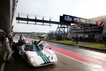 The Classic, Silverstone 2021 23 Gary Pearson / Alex Brundle - Lola T70 MK3B At the Home of British Motorsport. 30th July – 1st August Free for editorial use only
