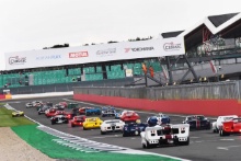 The Classic, Silverstone 2021 Start, Masters At the Home of British Motorsport. 30th July – 1st August Free for editorial use only