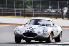 The Classic, Silverstone 2021 89 Mike Wrigley / Matthew Wrigley - Jaguar E-Type At the Home of British Motorsport. 30th July – 1st August Free for editorial use only