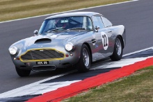 The Classic, Silverstone 2022At the Home of British Motorsport. 26th-28th August 2022 Free for editorial use only 22 George Miller / Les Goble - Aston Martin DB4