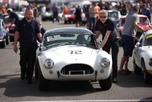 The Classic, Silverstone 2022At the Home of British Motorsport. 26th-28th August 2022 Free for editorial use only 72 Richard Cook - Shelby AC Cobra