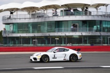 The Classic, Silverstone 2022At the Home of British Motorsport. 26th-28th August 2022 Free for editorial use only 5 Keith Frieser - Scott Sport Porsche Cayman Clubsport 2021