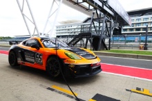 The Classic, Silverstone 2022At the Home of British Motorsport. 26th-28th August 2022 Free for editorial use only 65 Seb Hopkins - Team Parker Racing Porsche 718 Cayman GT4 RS CS