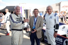The Classic, Silverstone 2022At the Home of British Motorsport. 26th-28th August 2022 Free for editorial use only Henry Pearman, Stuart Graham and Derek Bell