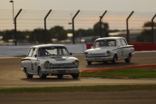 The Classic, Silverstone 2022
At the Home of British Motorsport. 
26th-28th August 2022 
Free for editorial use only 
135 Peter Reynolds - Daniel Quintero CO Ford Lotus Cortina