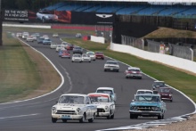 The Classic, Silverstone 2022
At the Home of British Motorsport. 
26th-28th August 2022 
Free for editorial use only 
170 JEWELL / CLUCAS Ford Lotus Cortina