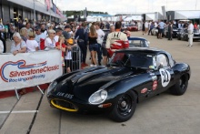 The Classic, Silverstone 2022
At the Home of British Motorsport. 
26th-28th August 2022 
Free for editorial use only 
21 Graeme Dodd / James Dodd - Jaguar E-Type