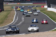 The Classic, Silverstone 2022
At the Home of British Motorsport. 
26th-28th August 2022 
Free for editorial use only 
53 John Pearson / Gary Pearson - Jaguar E-Type