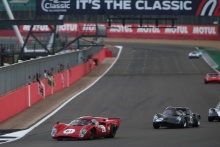 The Classic, Silverstone 2022
At the Home of British Motorsport. 
26th-28th August 2022 
Free for editorial use only 
61 Chris Fox / Nick Pink - Lola T70 MK3B