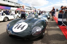 Silverstone Festival, Silverstone 2023
25th-27th August 2023
Free for editorial use only
144 Paul Pochciol / James Hanson - Jaguar D-type