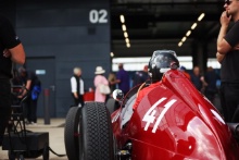 Silverstone Festival, Silverstone 2023
25th-27th August 2023
Free for editorial use only 
41 Peter Greenfield - Alfa Romeo Alfetta 158