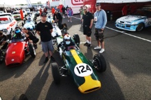Silverstone Festival, Silverstone 2023
25th-27th August 2023
Free for editorial use only 
124 Paul Clark - Lotus 20/22