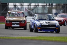 Silverstone Festival, Silverstone 2023
25th-27th August 2023
Free for editorial use only 
124 Dave Jarman - Datsun 240Z
