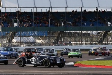 Silverstone Festival, Silverstone 2023
25th-27th August 2023
Free for editorial use only 
172 Russell Paterson / Elliot Paterson - Morgan Plus 8
