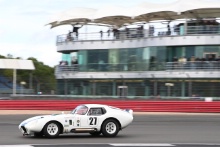 Silverstone Festival, Silverstone 2023
25th-27th August 2023
Free for editorial use only
27 Jeremy Cottingham / James Cottingham - Shelby American Cobra Daytona
