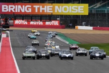 Silverstone Festival, Silverstone 202325th-27th August 2023Free for editorial use only14 John Spiers / Nigel Greensall - TVR Griffith