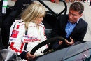 Jo Wood passes her ARDS test at Brands Hatch on 18th May 2011