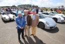 Richard Attwood, Derek Bell and John Fitzpatrick at the Porsche 911 celebration