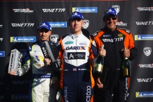 Podium of Blake Angliss - Breakell Racing GT Pro, Ruben Hage - Breakell Racing GT Pro and Colin White - CWS 4x4 GT Pro