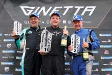 Podium Race 2 Colin White – CWS Motorsport Ginetta G56 GT4 Wes Pearce – Breakell Racing Ginetta G56 GT4 Mike Brown - Ultimate Speed Racing Ginetta G55 GT4