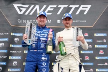 Podium Race 2 Ian Duggan – Fox Motorsport Ginetta G55 GT4 Luke Warr – Race Car Consultants Ginetta G55 GT4