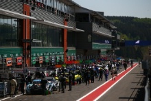 WEC pit lane at Spa Francorchamps