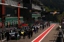 WEC pit lane at Spa Francorchamps