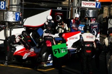 #7 Toyota Gazoo Racing Toyota TS050: Mike Conway, Jose Maria Lopez, Kamui Kobayashi
