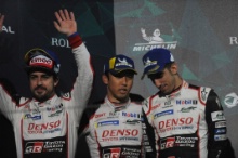 #8 Toyota Gazoo Racing Toyota TS050: Sebastien Buemi, Kazuki Nakajima, Fernando Alonso