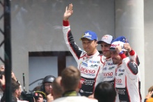 #8 Toyota Gazoo Racing Toyota TS050: Sébastien Buemi, Kazuki Nakajima, Fernando Alonso