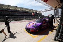 #57 Team Project 1 Porsche 911 RSR:  Ben Keating, Felipe Fraga, Jeroen Bleekemolen