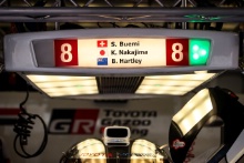 #8 Toyota Gazoo Racing Toyota TS050: SÃ©bastien Buemi, Kazuki Nakajima, Brendon Hartley